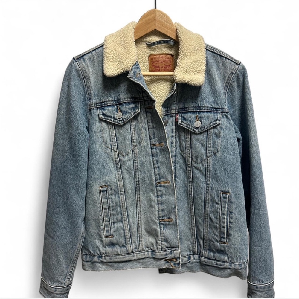 Levi’s Denim Sherpa Jacket
